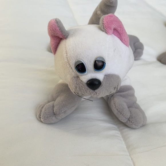 Pound Purry  kitten by Tonka white and gray - Picture 1 of 1